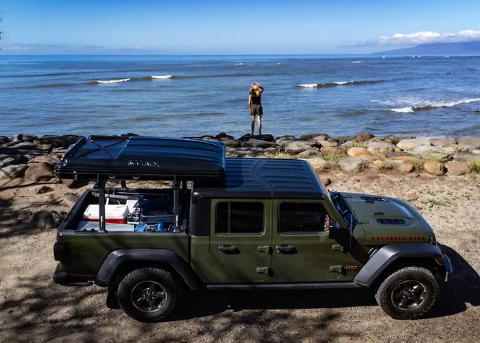 Campcar Maui Jeeps Suvs Hybrid Camper Van Rentals With Equipment And Travel Advice