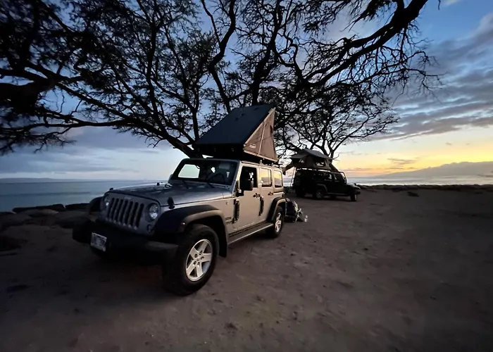 Campcar Maui Jeeps Suvs Hybrid Camper Van Rentals With Equipment And Travel Advice